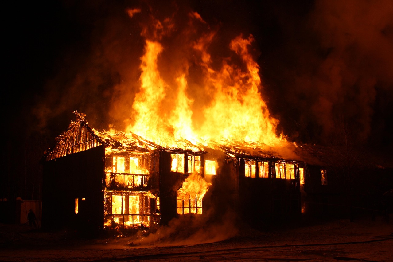 fire, burning house, flame, burning house, burning house, burning house, burning house, burning house